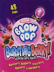 Charms Bursting Berry Blow Pop Suckers