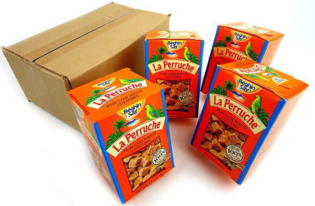 La Perruche Rough Cut Brown Sugar Cubes - 4 Packages