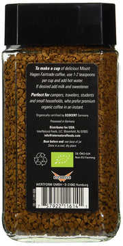 Mount Hagen: Organic caf? liofiliza Caf? Instant?neo ( Pack of 3 x 3,53 oz) (Pack of 3)