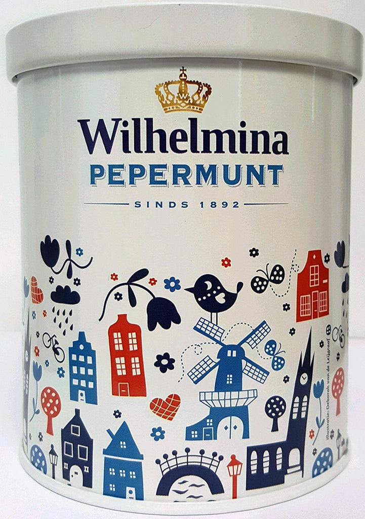 Wilhelmina Peppermints - 17.6oz Holland Design Tin