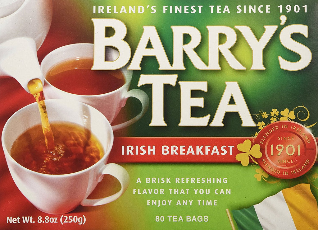 Barry's Irish Breakfast Tea - 1 Pack of 80 Teabags (Pack of 2)