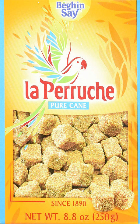 La Perruche Sugar Cubes, Brown, 8.8-Ounce