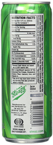 Steaz Organic Energy Berry 12 Oz - Case of 12